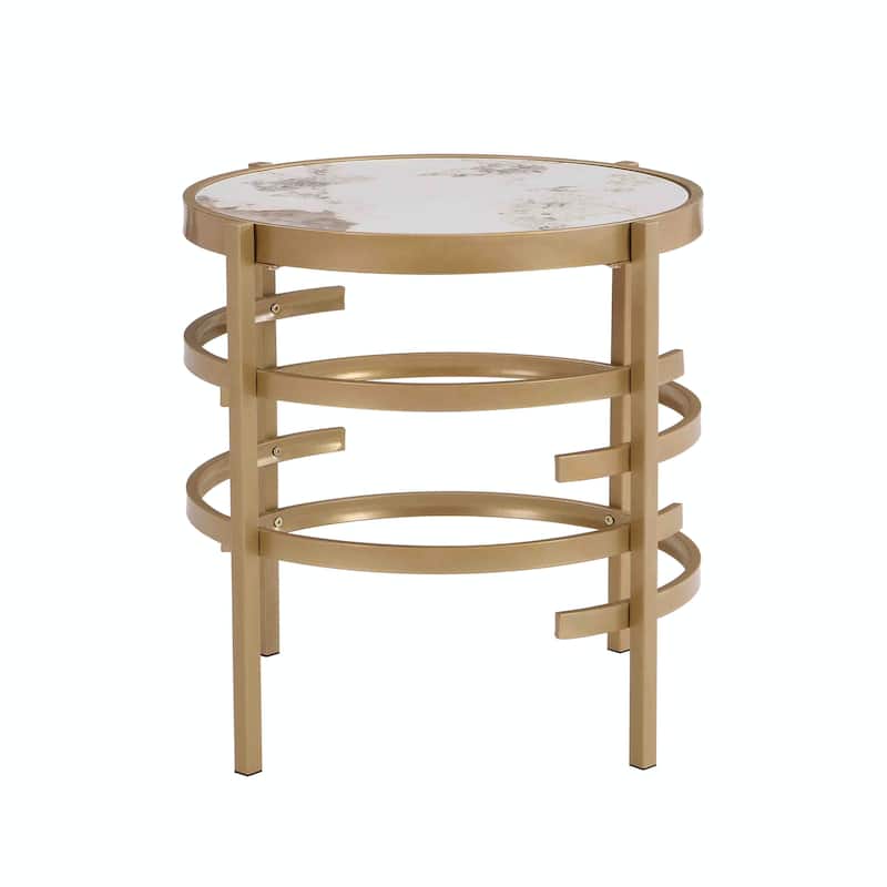Elegant Pandora Sintered Stone Coffee Table
