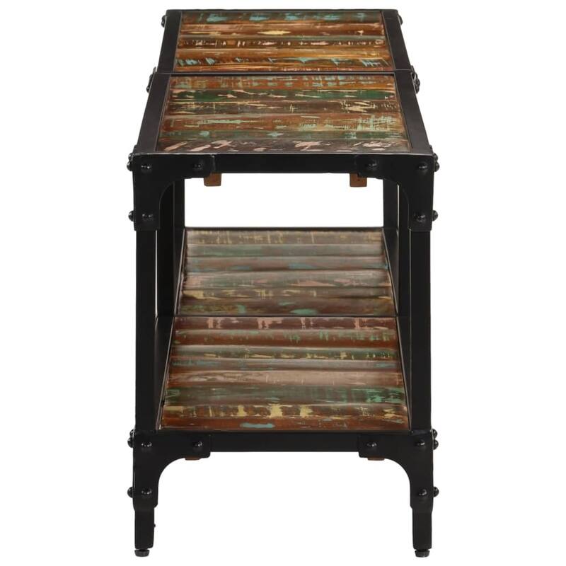 vidaXL TV Stand 59.1"x11.8"x16.1" Solid Wood Reclaimed - 59.1" x 11.8" x 16.1"