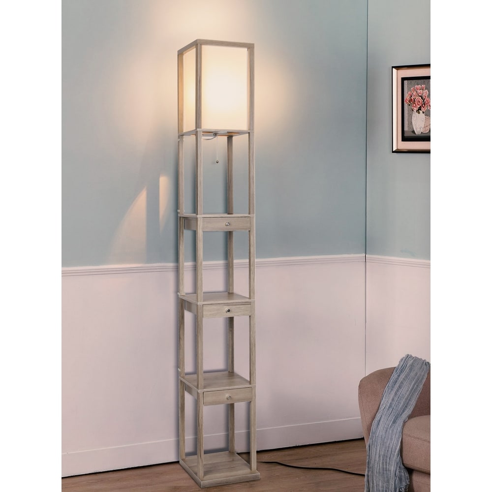 Beige Square Floor Lamps Bed Bath Beyond