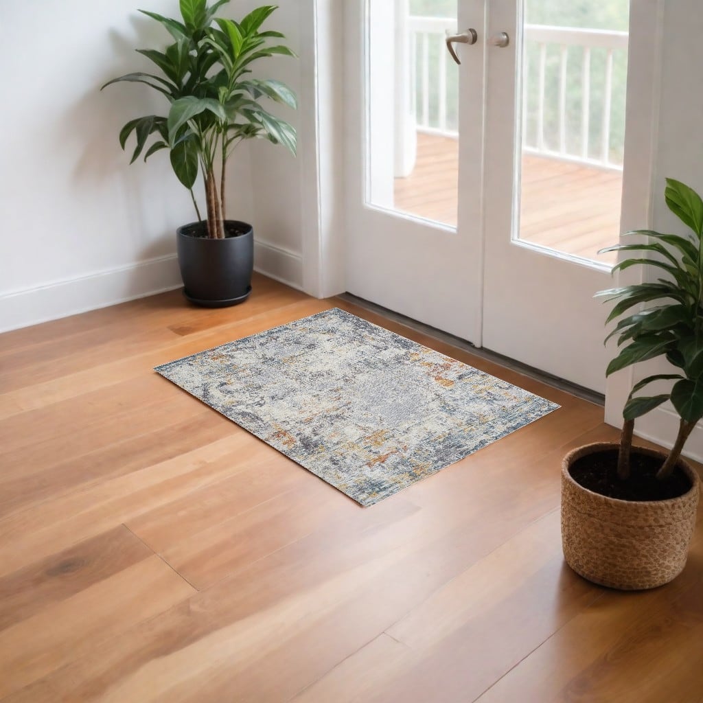 Habu Abstract Modern Woven Area Rug By HomeRoots