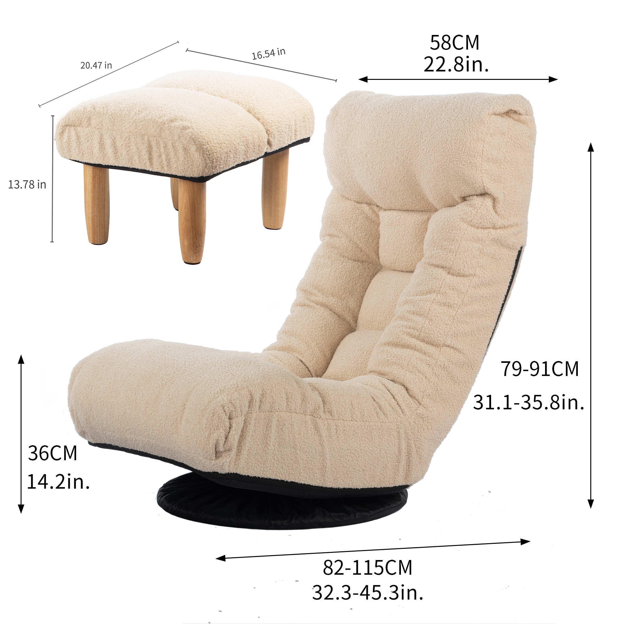 Japan style store lazy sofa