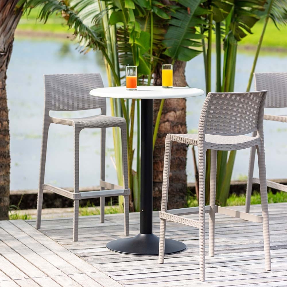 Counter Height Stackable Outdoor Stools Stackable Modern Outdoor