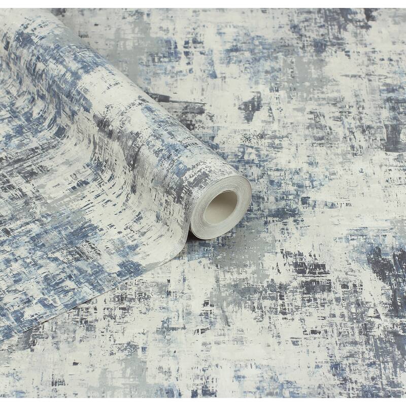 Arthouse Sergio Blue Abstract Texture Wallpaper