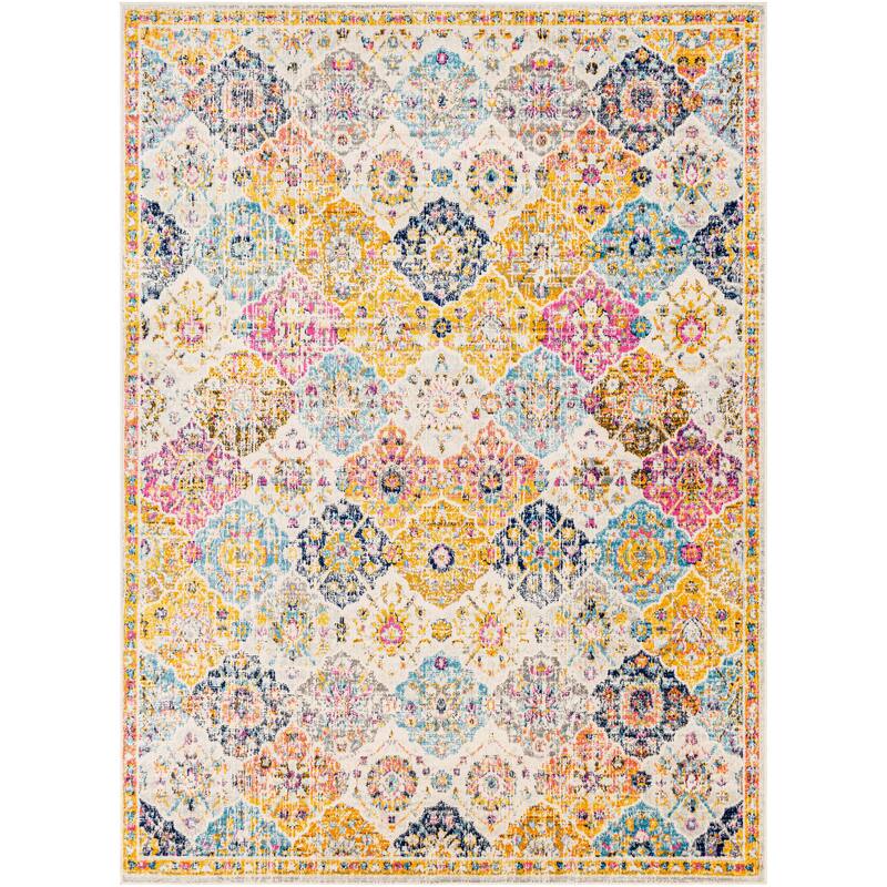 Livabliss Gracie Bohemian Patchwork Area Rug - Overstock - 12949761