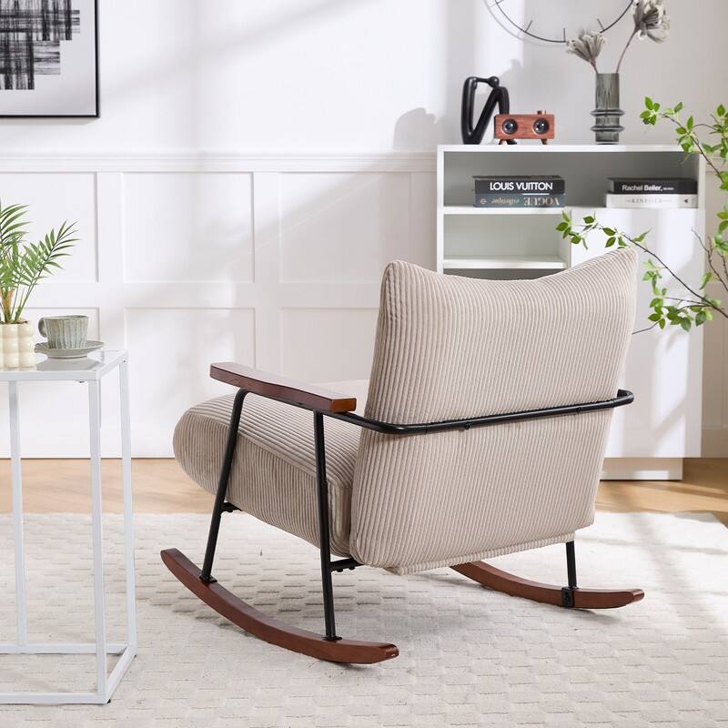 Metal Frame Rocking Chair