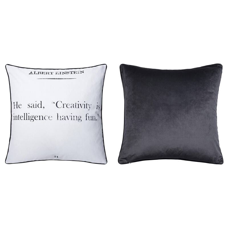 Dann Foley - Double Sided Quote Pillow