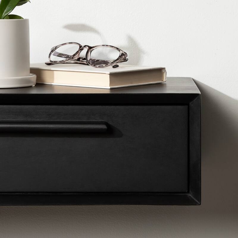 Kate and Laurel McCutcheon Wood Storage Shelf