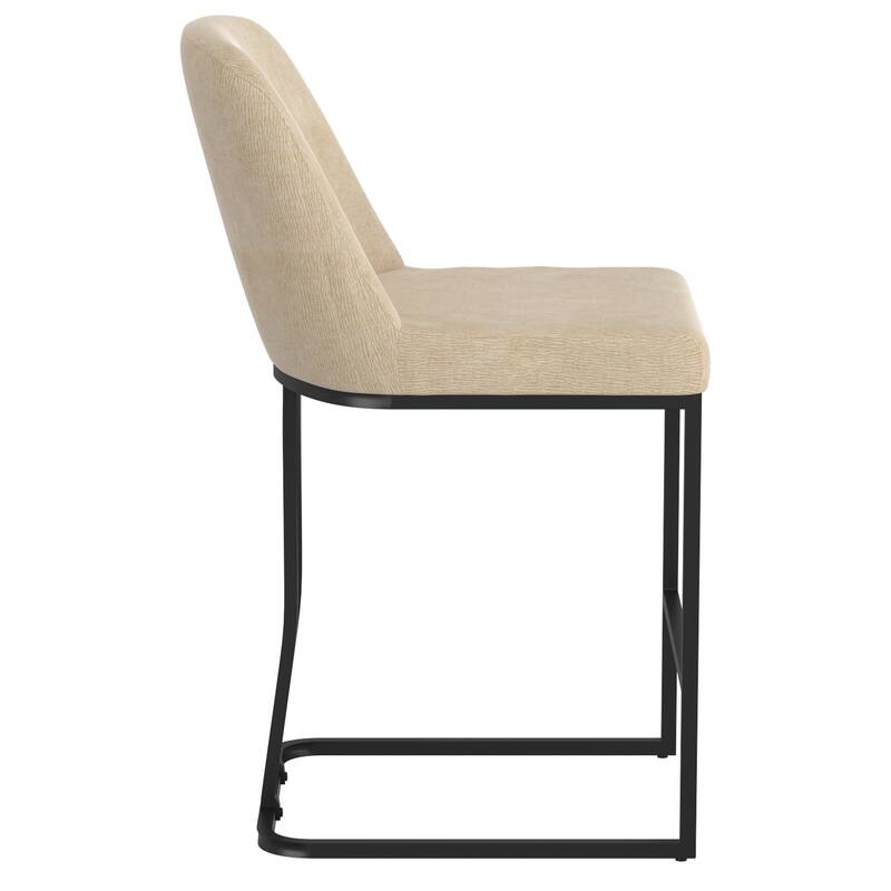 Modern Fabric 26" Counter Stool, Set of 4