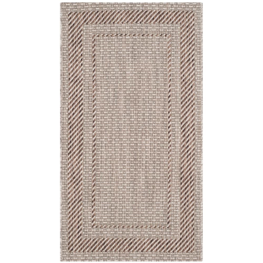 SAFAVIEH Courtyard Shpresa Indoor/ Outdoor Waterproof Patio Backyard Rug