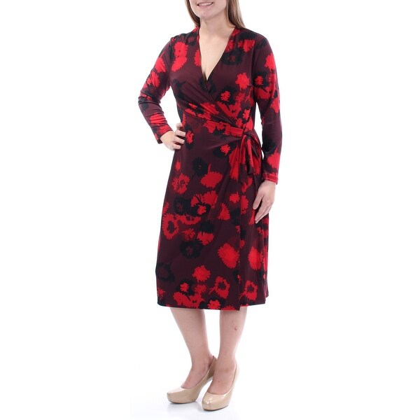 anne klein red dress
