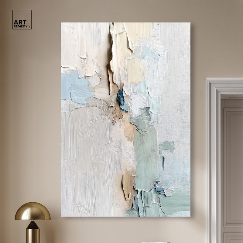 Impasto Intervals III Canvas by Art Remedy, Gallery Wrapped