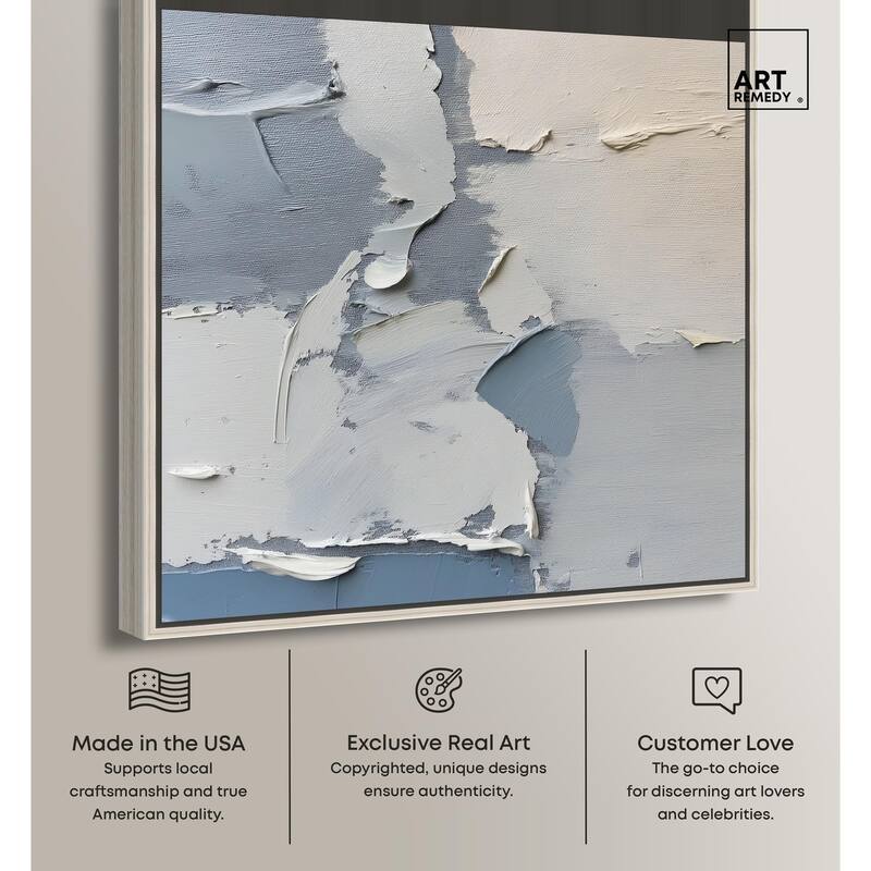 Pebble Path I Canvas by Art Remedy