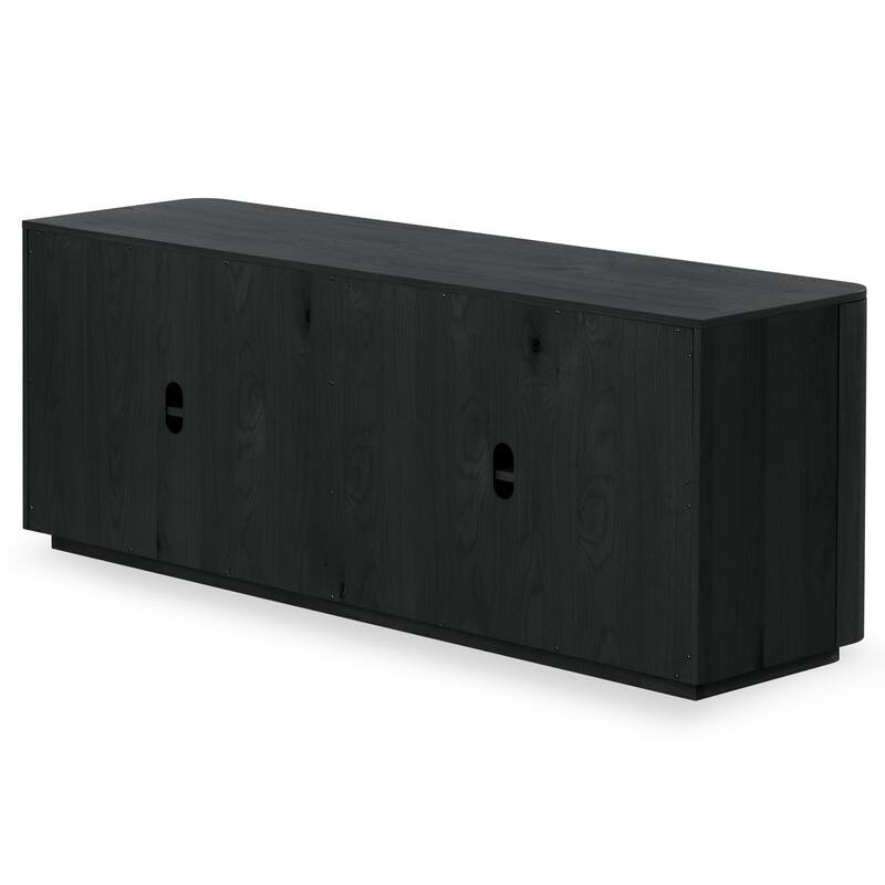 SAFAVIEH Couture Liadonna 4 Door Wood Sideboard - 71"W x 18"D x 26"H