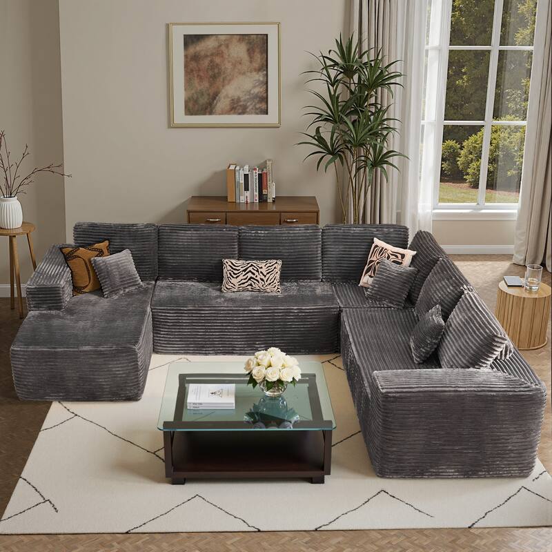 ​​OVIOS 4-Piece L-Shape Chaise Lounge Set​