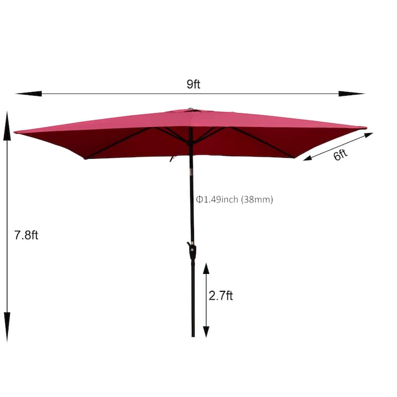 Patio Umbrella Outdoor Waterproof Umbrella