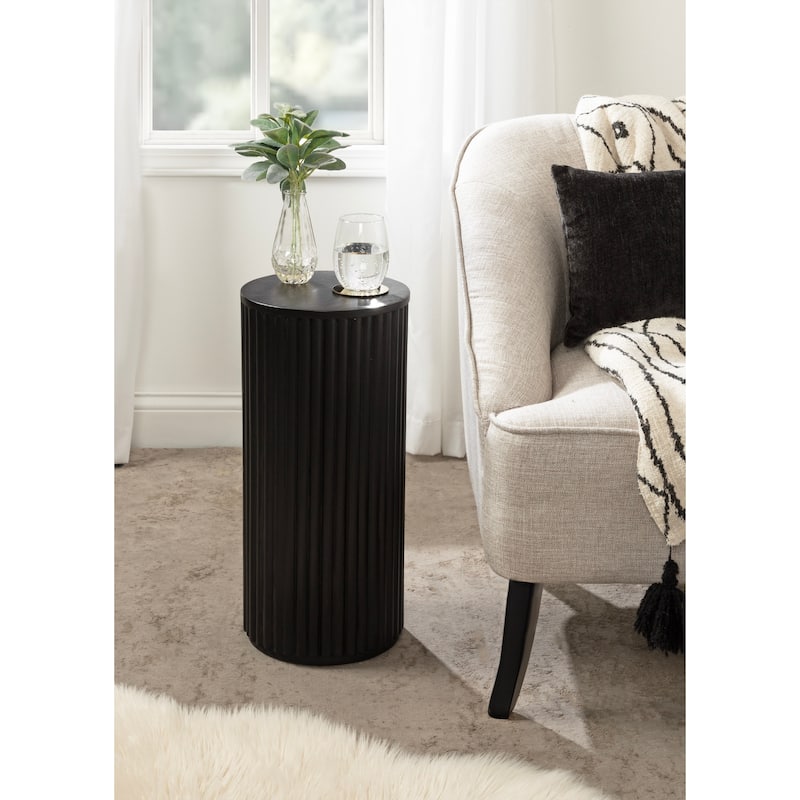 Kate and Laurel Reid Wood Drink Table