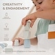 preview thumbnail 24 of 26, Stacking Rocks, 36 pcs Wooden Stacking Stones by Comfy Cubs