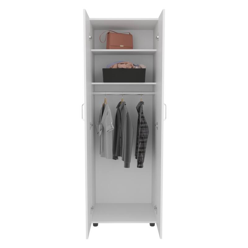 Aurora Armoire White - N/A