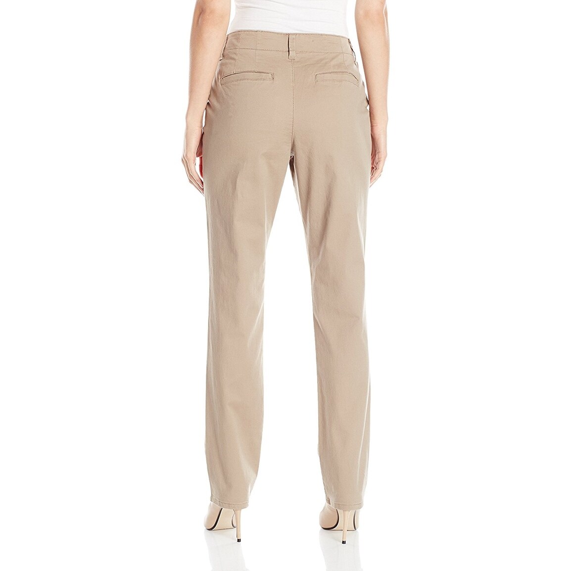 NEW LEE WOMENS MIDRISE FIT STRAIGHT LEG CABERNET CHINO PANTS SZ 6 10 12S 16S