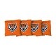 preview thumbnail 1 of 1, Idaho State University Bengals Orange Cornhole Bags All-Weather Resin Filled