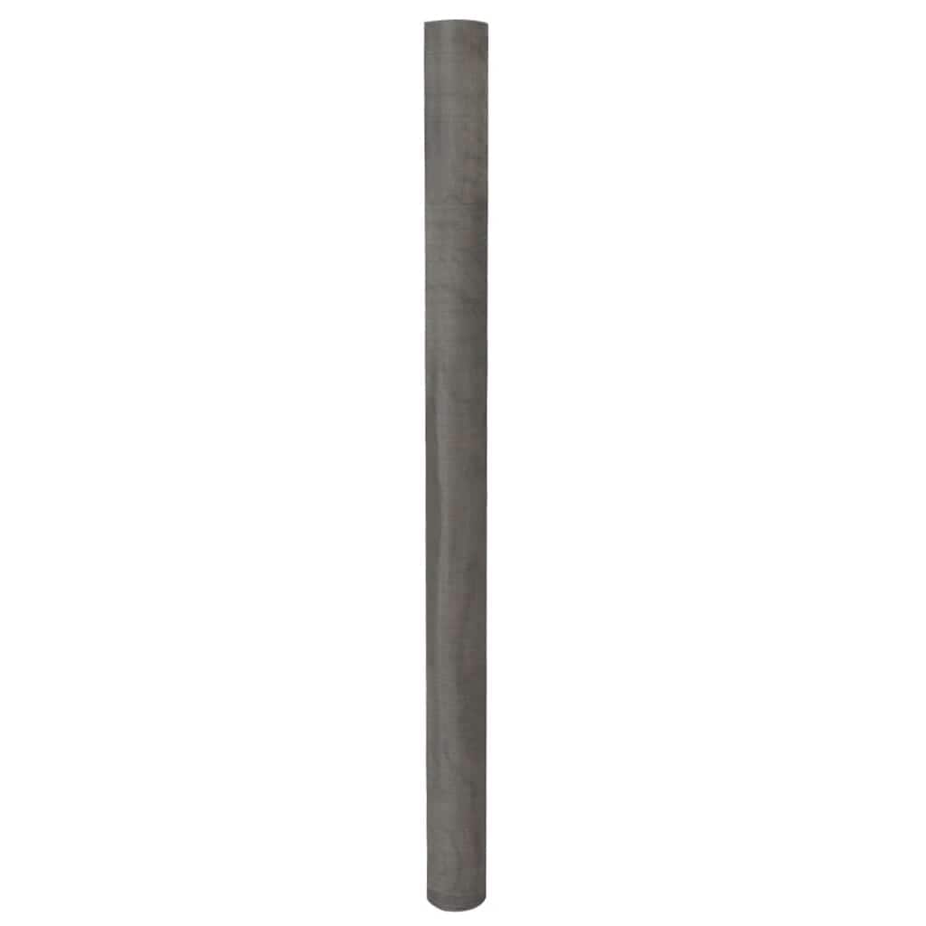 vidaXL Mesh Screen Stainless Steel 39.4x393.7" Silver - 39.4" x 393.7"/ 1