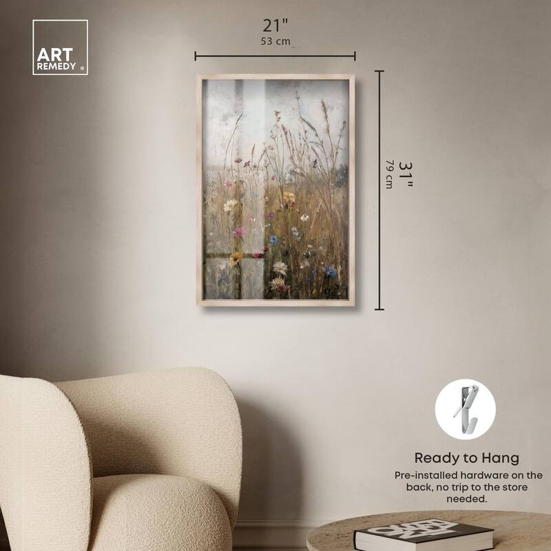 Field of Forgotten Dreams I Shadowbox by Art Remedy