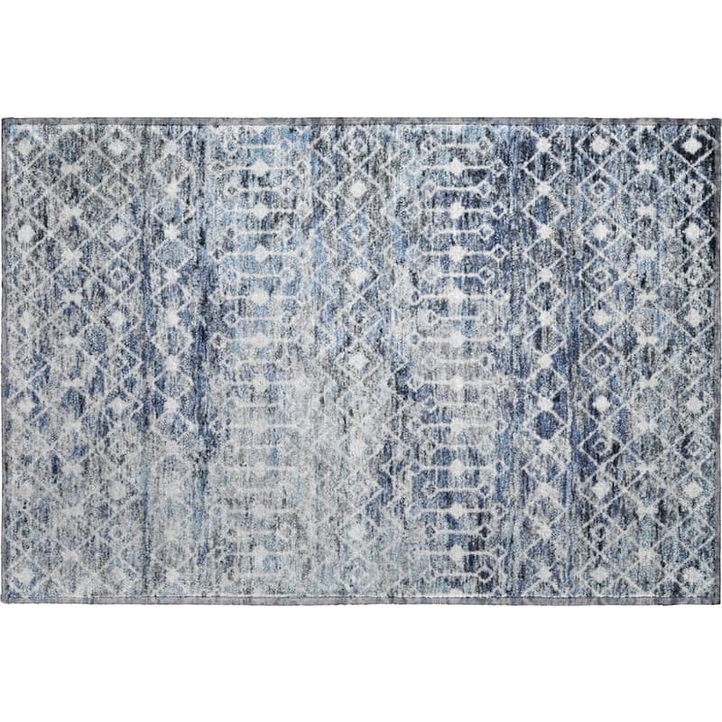 Premium Washable Super Soft Boho Trellis Mayfield Rug