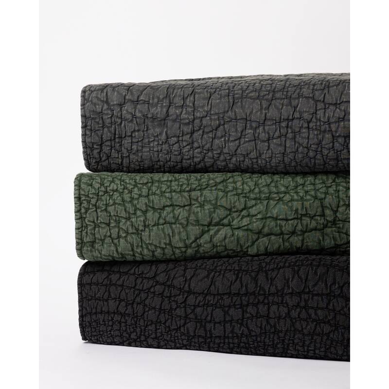 Slade, Cotton Voile, Asphalt, Sham