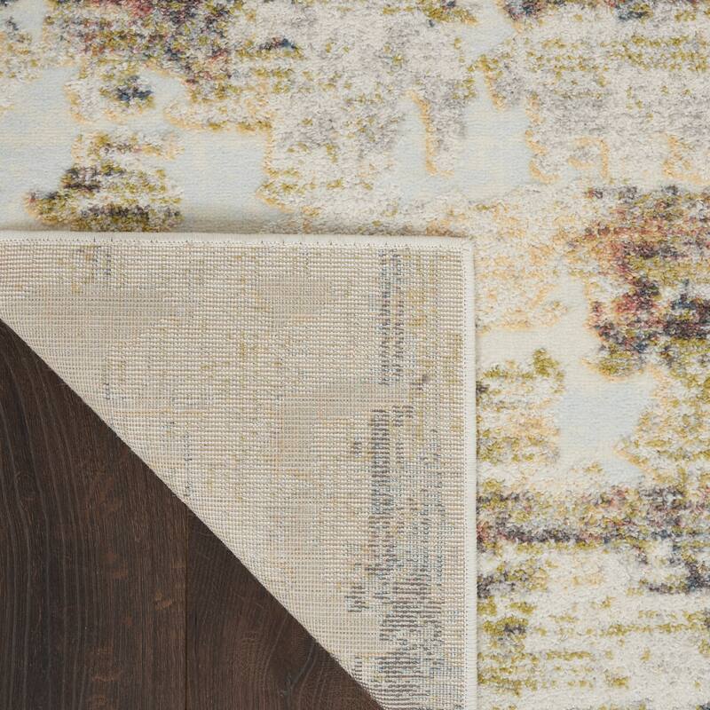Nourison Trance Abstract Modern High Low Area Rug