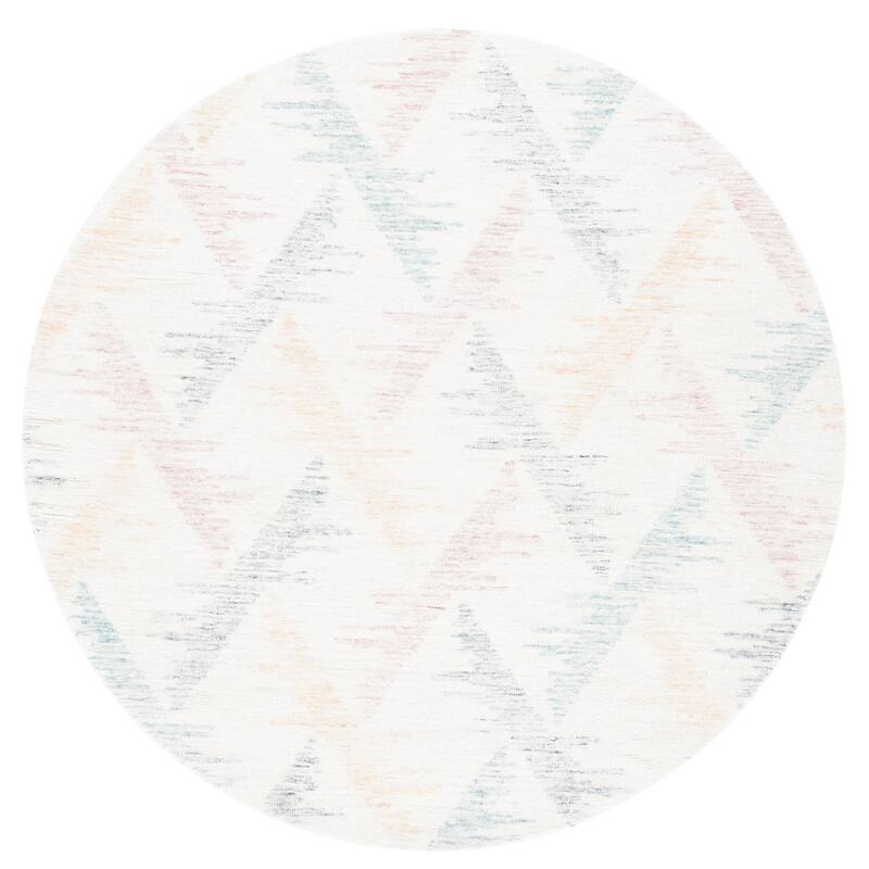 SAFAVIEH Handmade Rodeo Drive Sky Mid-Century Modern Wool Rug