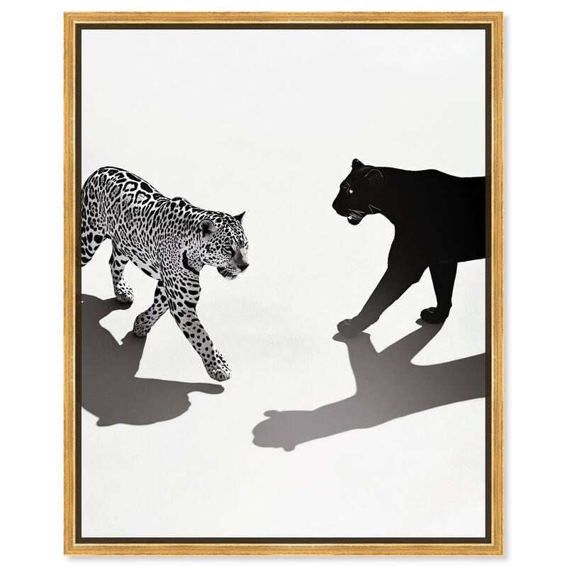 Walk of Power Canvas by Art Remedy - 20" x 24" - Gold
