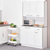 Buy White Kitchen Cabinets Online At Overstock Our Best Kitchen Furniture Deals