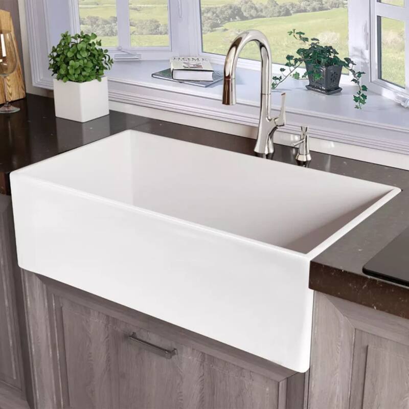Miseno MNO3018FC1 Modena 30" Single Basin Reversible Farmhouse
