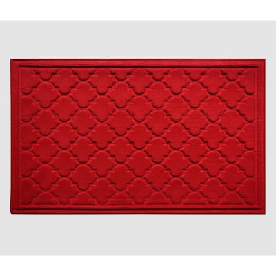 A1HC New All Weather Superior Dirt and Moisture Absorbing Polypropylene Door Mat with Non-Slip Backing for Inside Outside Use