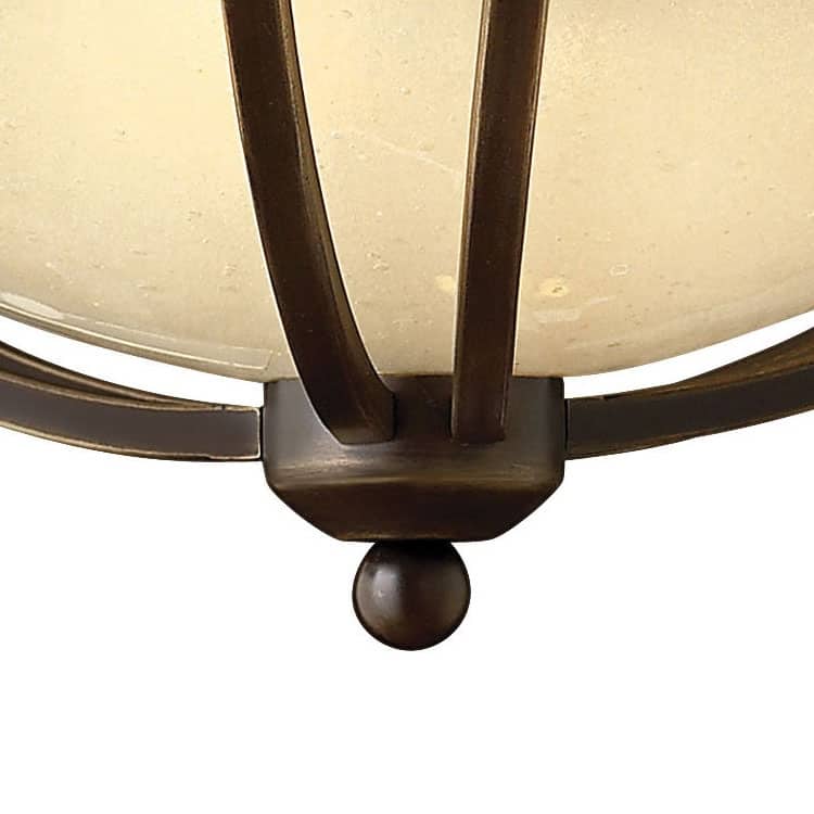 Hinkley Lighting 2 Light 16.75" Width Indoor Semi-Flush Ceiling