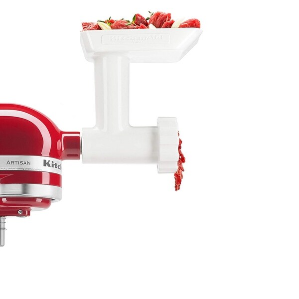 Kitchenaid fvsfga fruit & vegetable strainer set with food grinder attachment shop