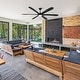 preview thumbnail 16 of 41, 72-inch Driftwood 6-Blade Large DC Ceiling Fan with Light and Remote