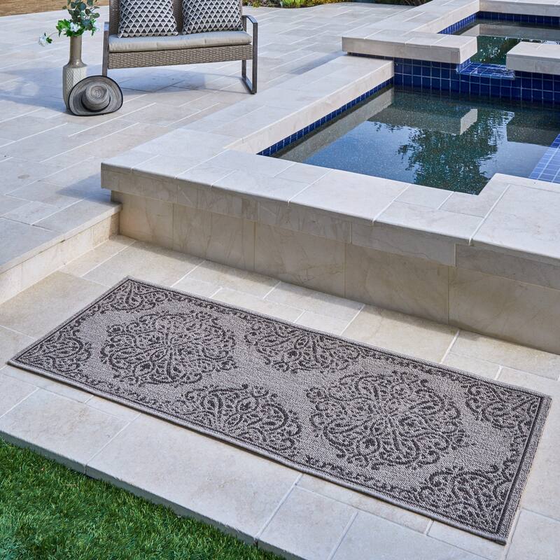 Gertmenian Grace Premium Multi-Size Multi-Colored Flatweave Indoor/ Outdoor Area Rug Collection