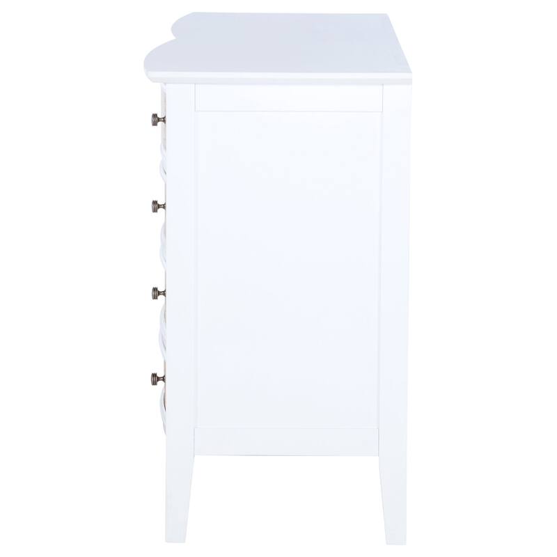 Bexhill 10-drawer Dresser White