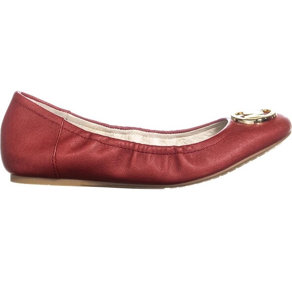 michael kors fulton flats red