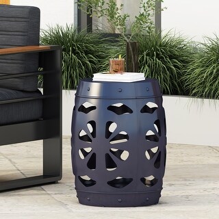 Sheila Outdoor Metal Side Table by Christopher Knight Home