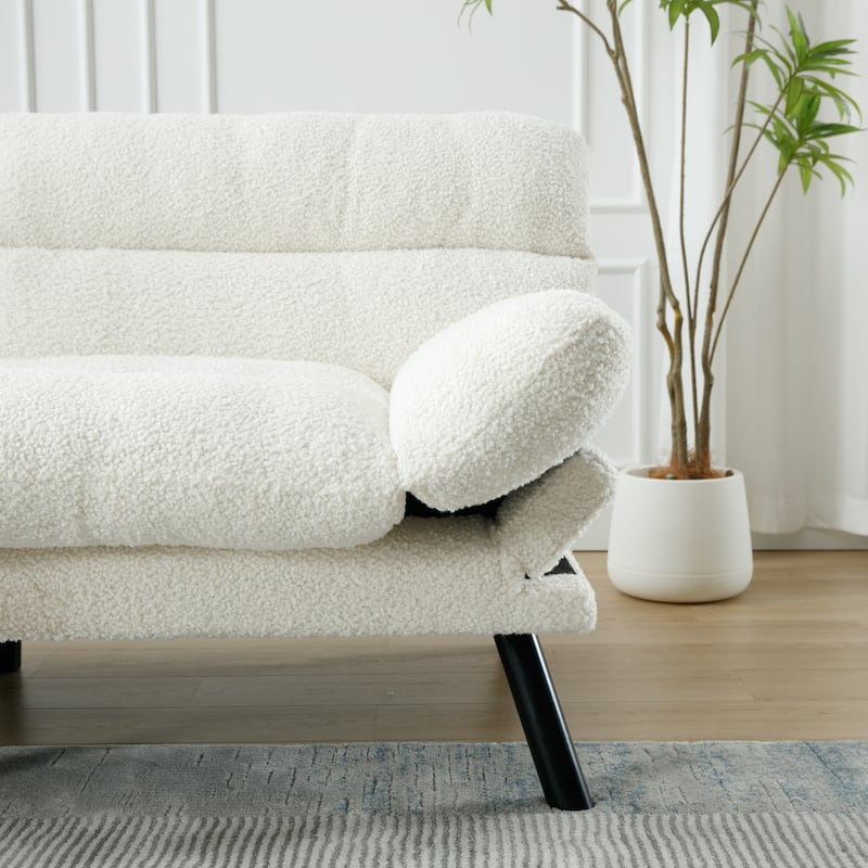 70" W Modern Convertible Folding Futon Couch Sofa Bed for Living Room,Dorm,Apartment,Bedroom