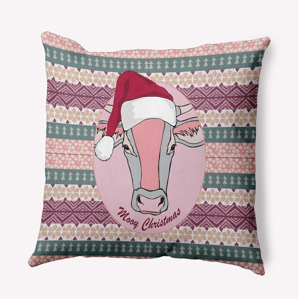 Mooy Christmas Indoor/Outdoor Throw Pillow