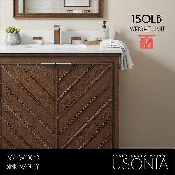 Y*様 apolina 3-5y Stevie Frank Lloyd Wright USONIA® Progression 36/48/60-inch Wood Sink