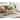 Delray Natural Wood 50-Inch Coffee Table with Shelf