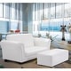 preview thumbnail 1 of 9, Costway White Kids Sofa Armrest Chair Couch Lounge Children Birthday White