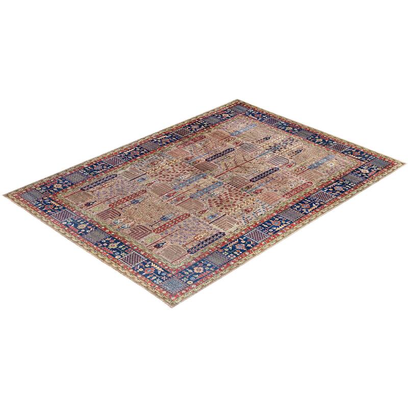 Serapi One-of-a-Kind Hand-Knotted Area Rug - Brown - 10' 0" x 13' 9"