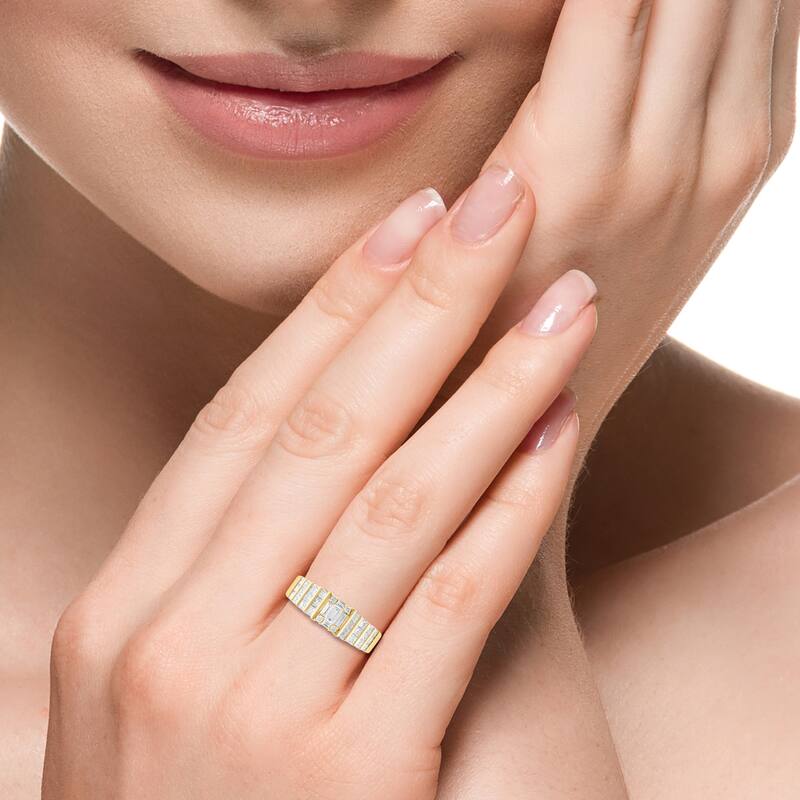 Effy Women's 14K Yellow Gold Diamond Ring