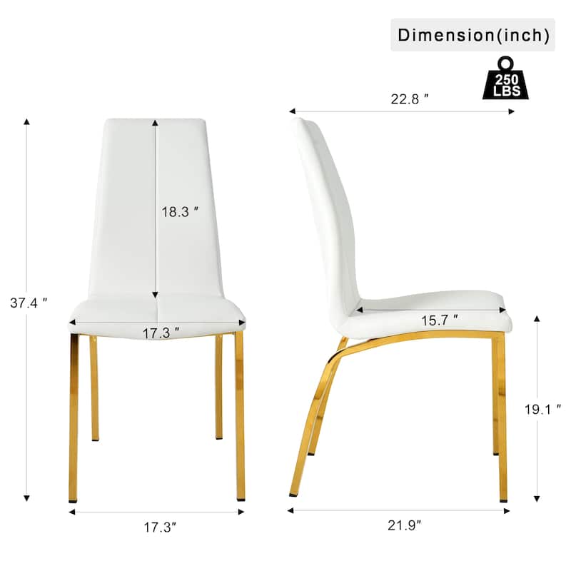 Upholstery Dining Chairs Set of 4