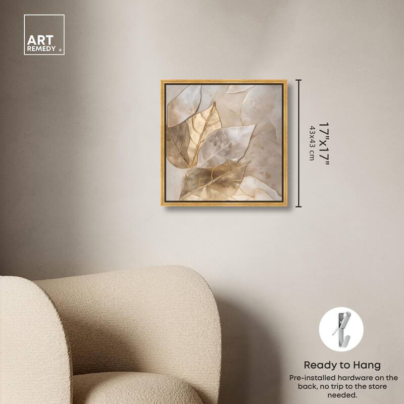 Golden Boughs Canvas by Art Remedy